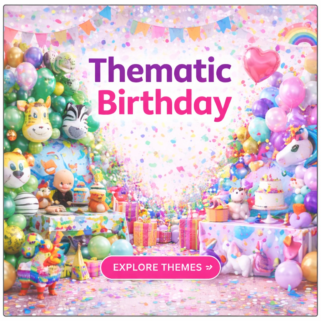 Themed & Character Birthday Decorations
