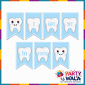 1st Tooth Banner - Baby Milestone Decoration