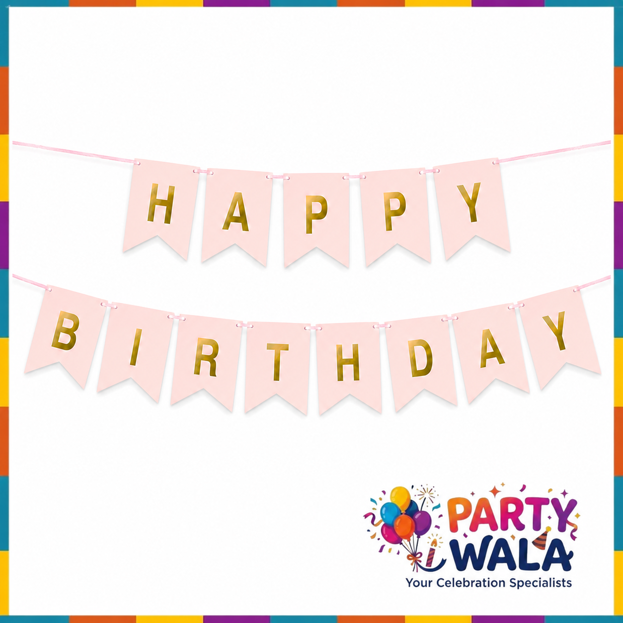 Happy Birthday Matt Banner - Birthday Party Decoration