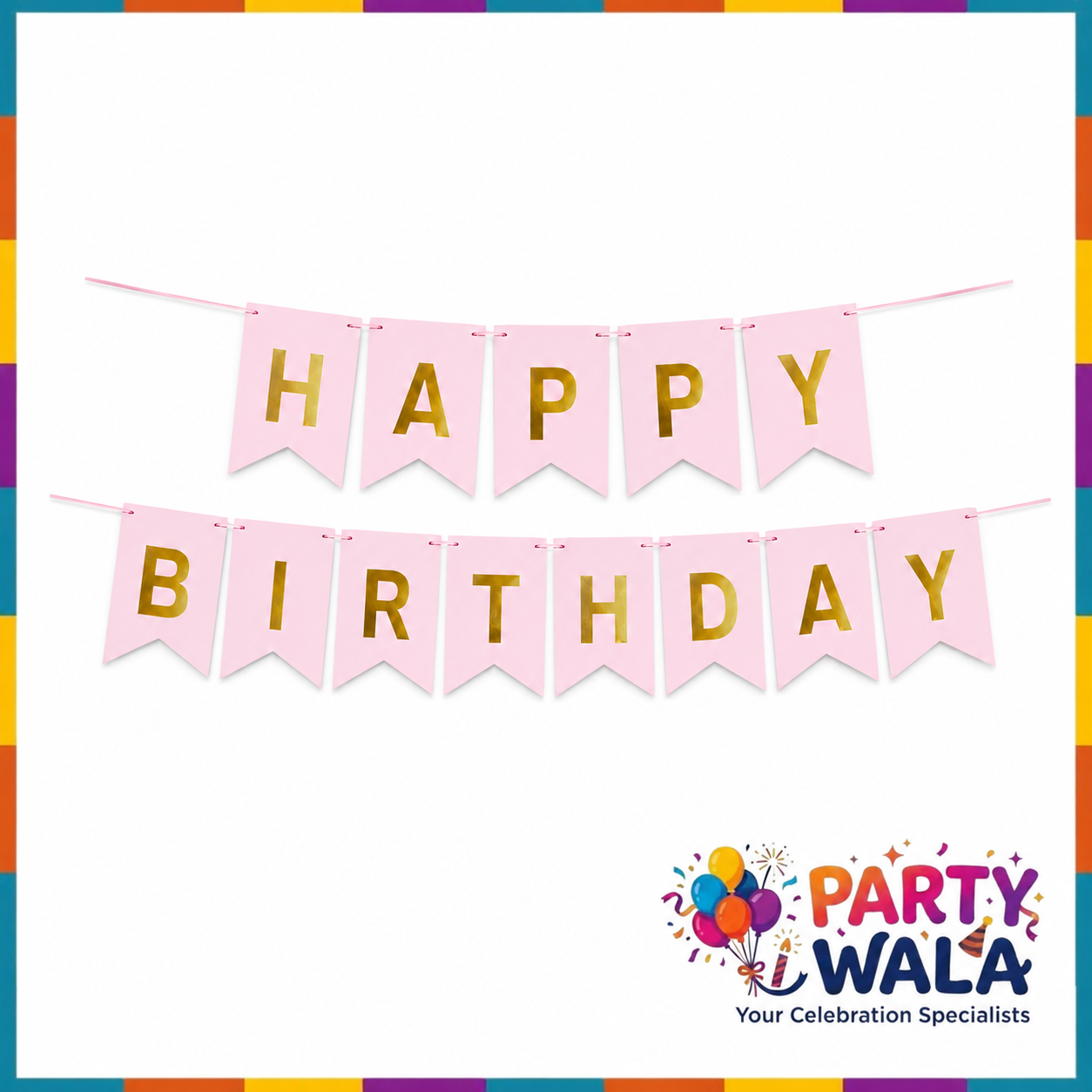 Happy Birthday Matt Banner - Birthday Party Decoration