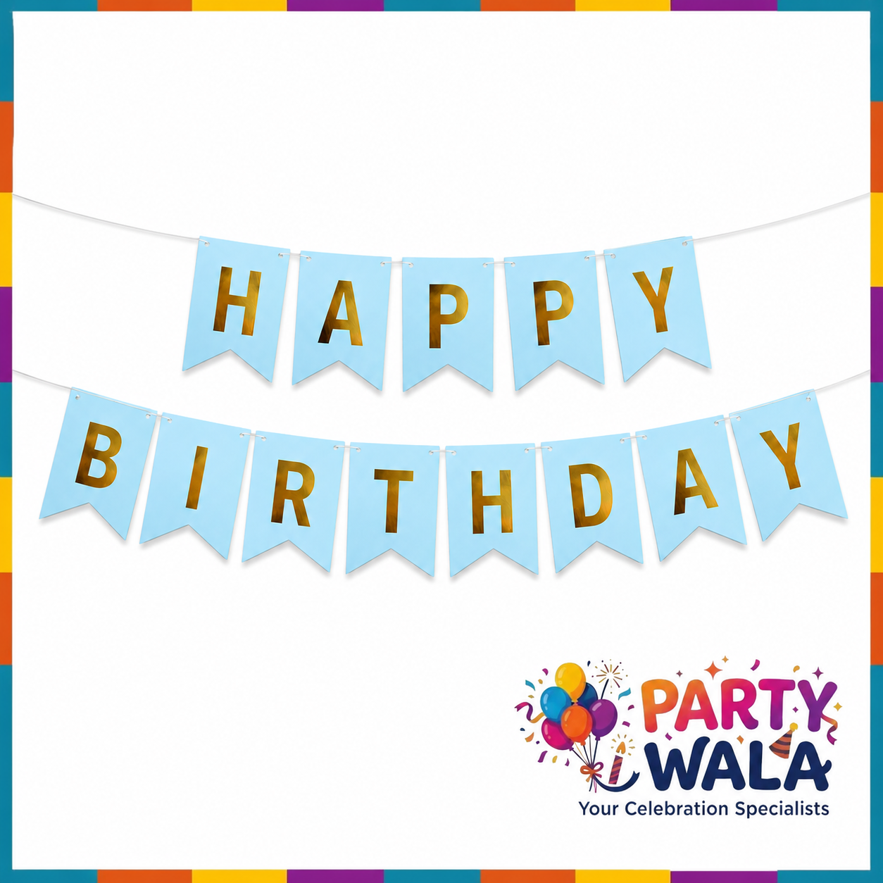 Happy Birthday Matt Banner - Birthday Party Decoration
