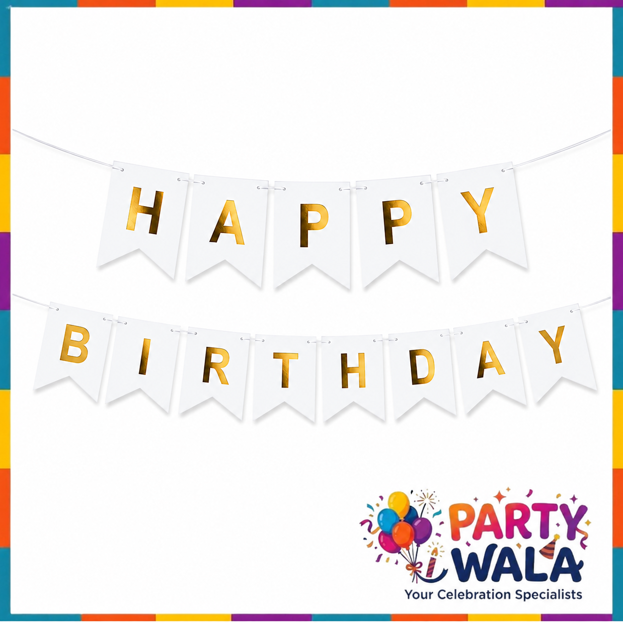 Happy Birthday Matt Banner - Birthday Party Decoration