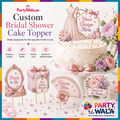 Custom Bridal Shower Cake Topper | Party Wala