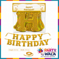Glitter Birthday Banners