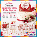 Custom Valentine’s Day Cake Topper | Party Wala