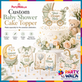 Custom Baby Shower Cake Topper | Party Wala