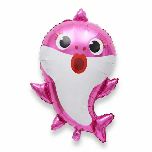 Baby Shark Shaped Foil Balloon for Baby Shark Theme Birthday Party Celebration and Decoration