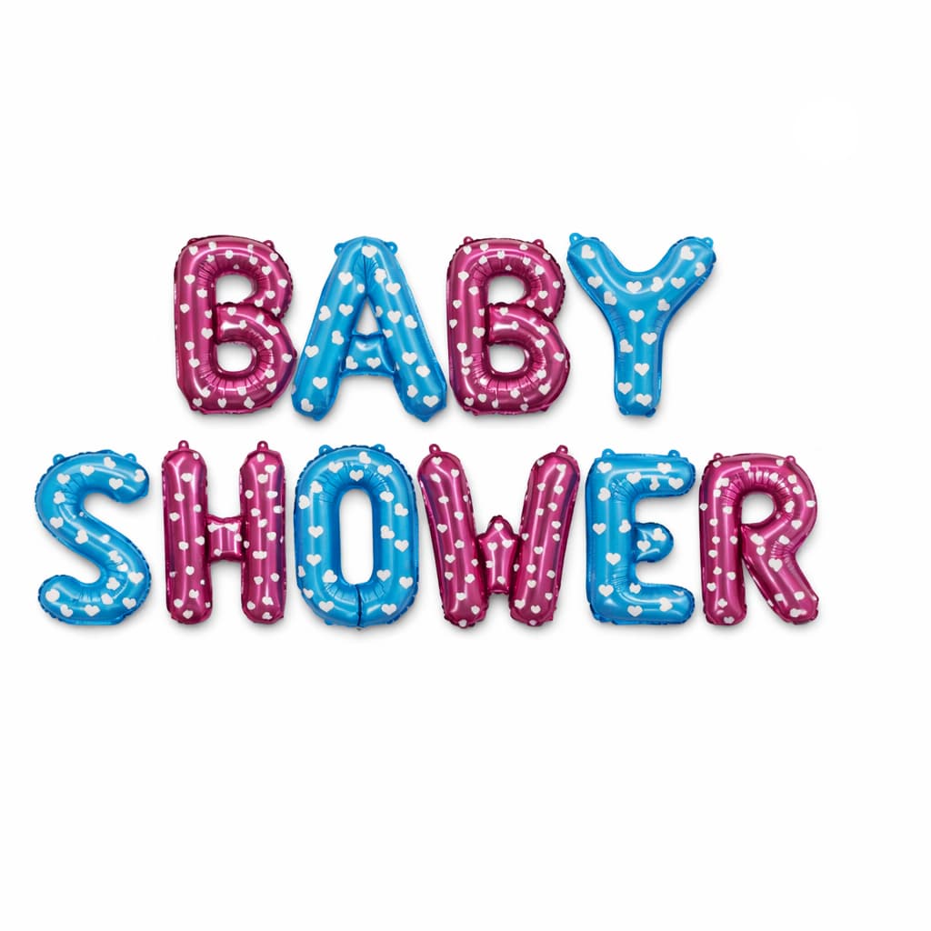 Baby Shower Foil Banner for Baby Shower Decoration and Celebration