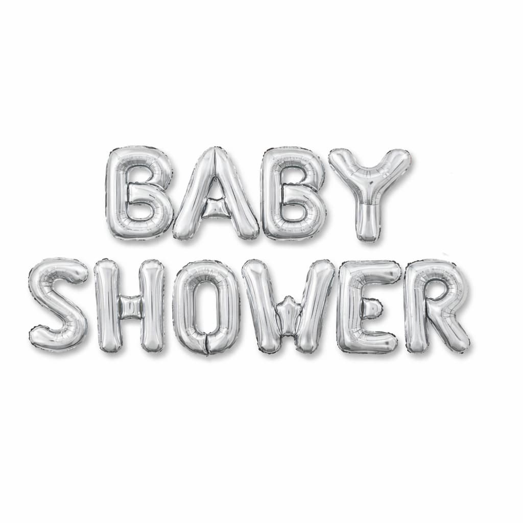 Baby Shower Foil Banner for Baby Shower Decoration and Celebration