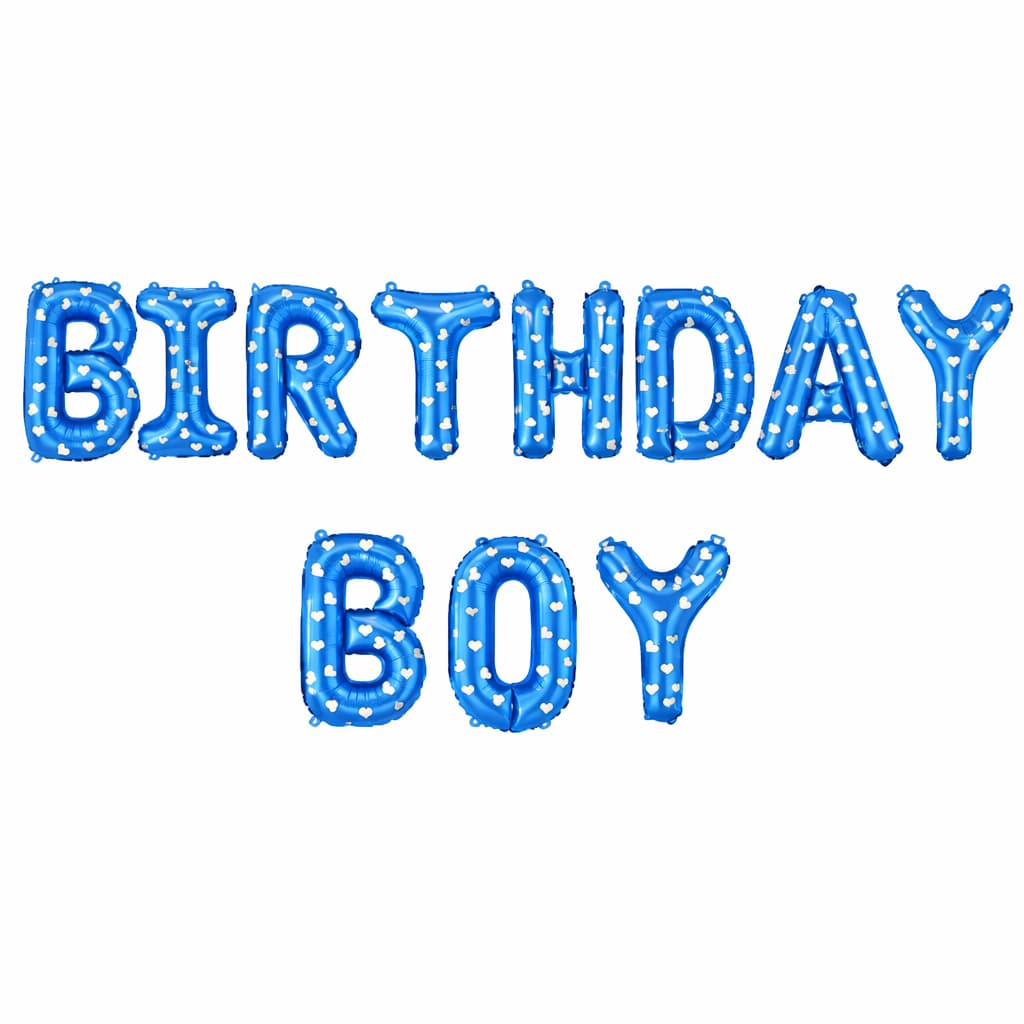 Birthday Boy / Girl Foil Balloons For Birthday Parties Decoration