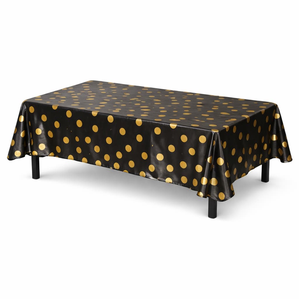 Aluminium Foil Table Cloth (137 x 183 cm) For Party Decoration and Celebration