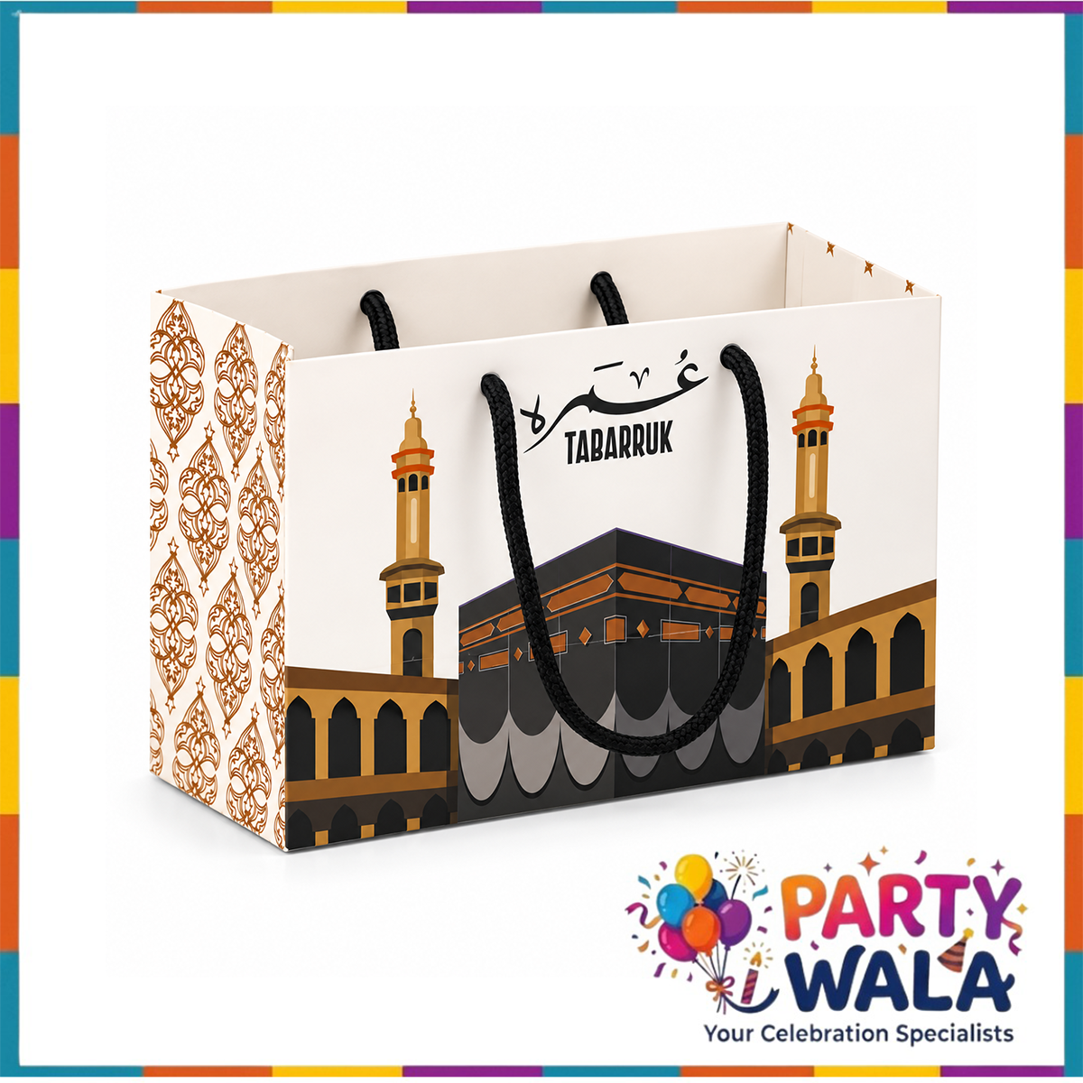Islamic Favor Set (with Tin Box 250g) - Umrah Tabarruk Packaging