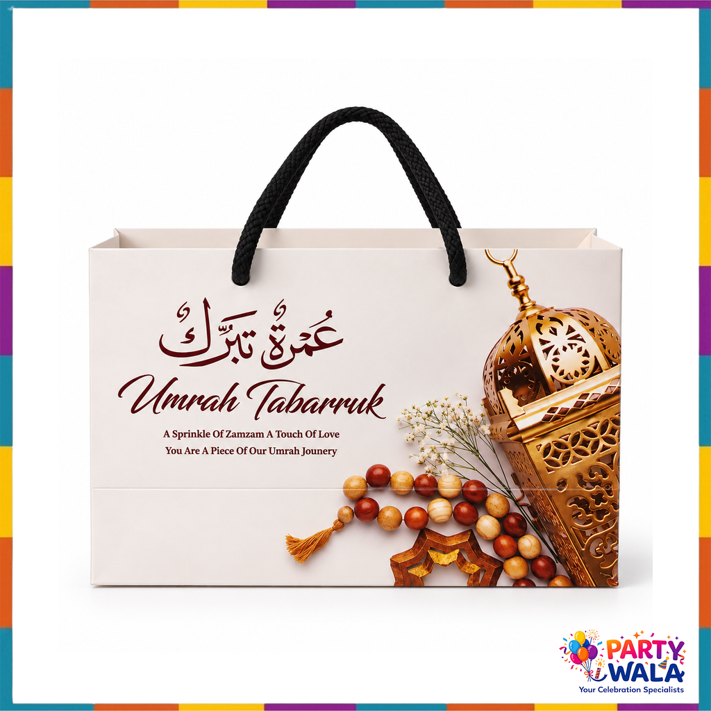 Umrah Tabarruk Gift Set (with Small Tin Box 250g) - Umrah Packaging