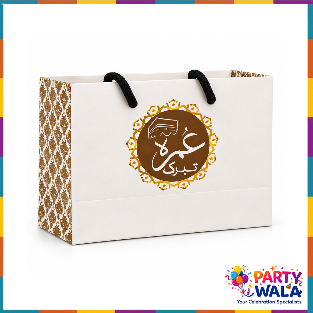 Luxury Golden Set (with small Tin Box 125g) - Umrah / Hajj Tabarruk Packaging