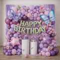 67pcs Butterfly Theme Balloon Decoration Kit For Birthday Parties, Baby Showers  Item:YY-333