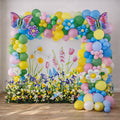 100-PCS Butterfly & Floral Garden Balloon Garland Kit For Birthday And Party Celebration P-842