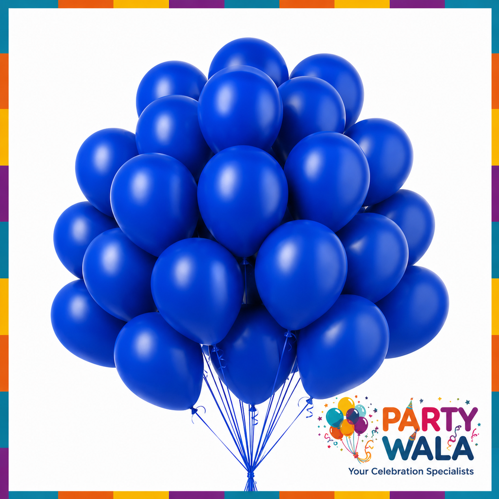 Latex Balloons for Birthday Party Decoration - Pack of 10