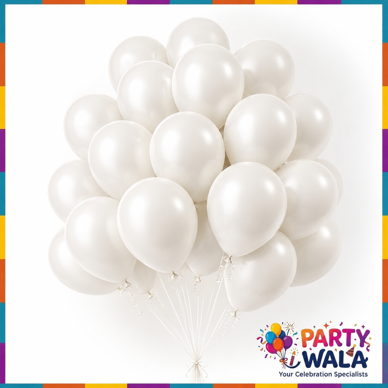 Latex Balloons for Birthday Party Decoration - Pack of 10