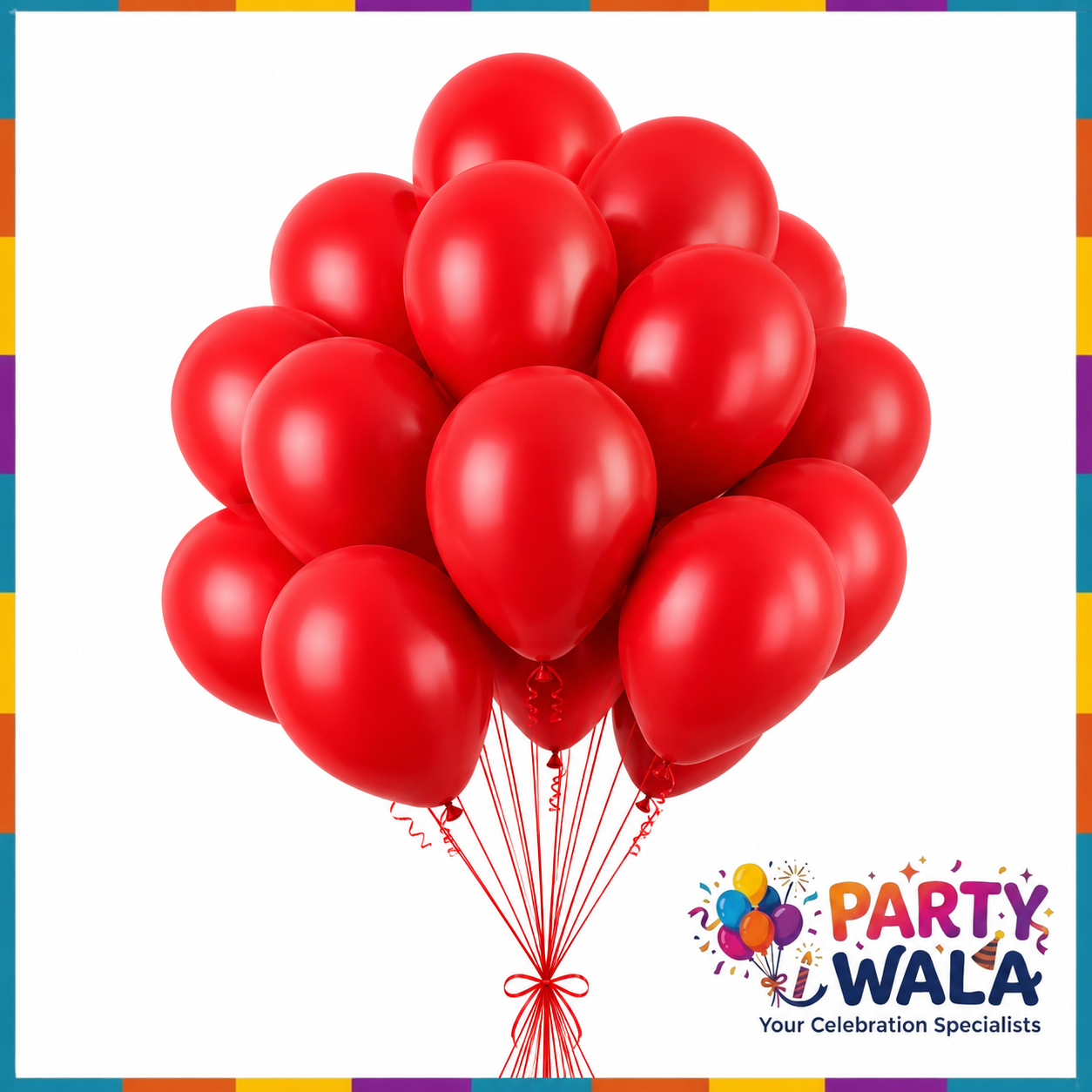 Latex Balloons for Birthday Party Decoration - Pack of 10