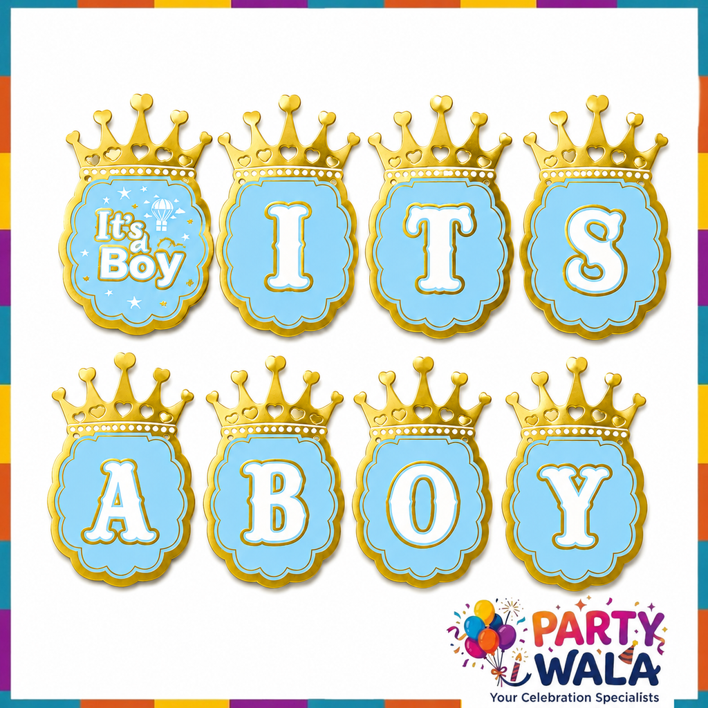 It's a Boy Banner - Baby Shower Decoration