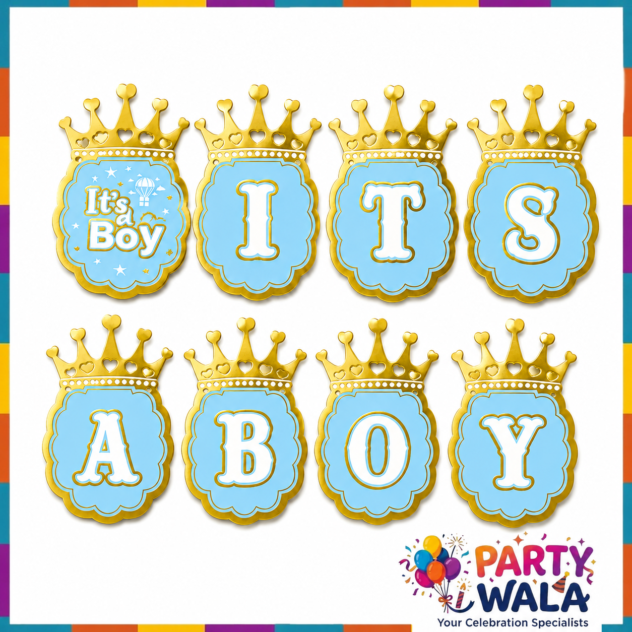 It's a Boy Banner - Baby Shower Decoration