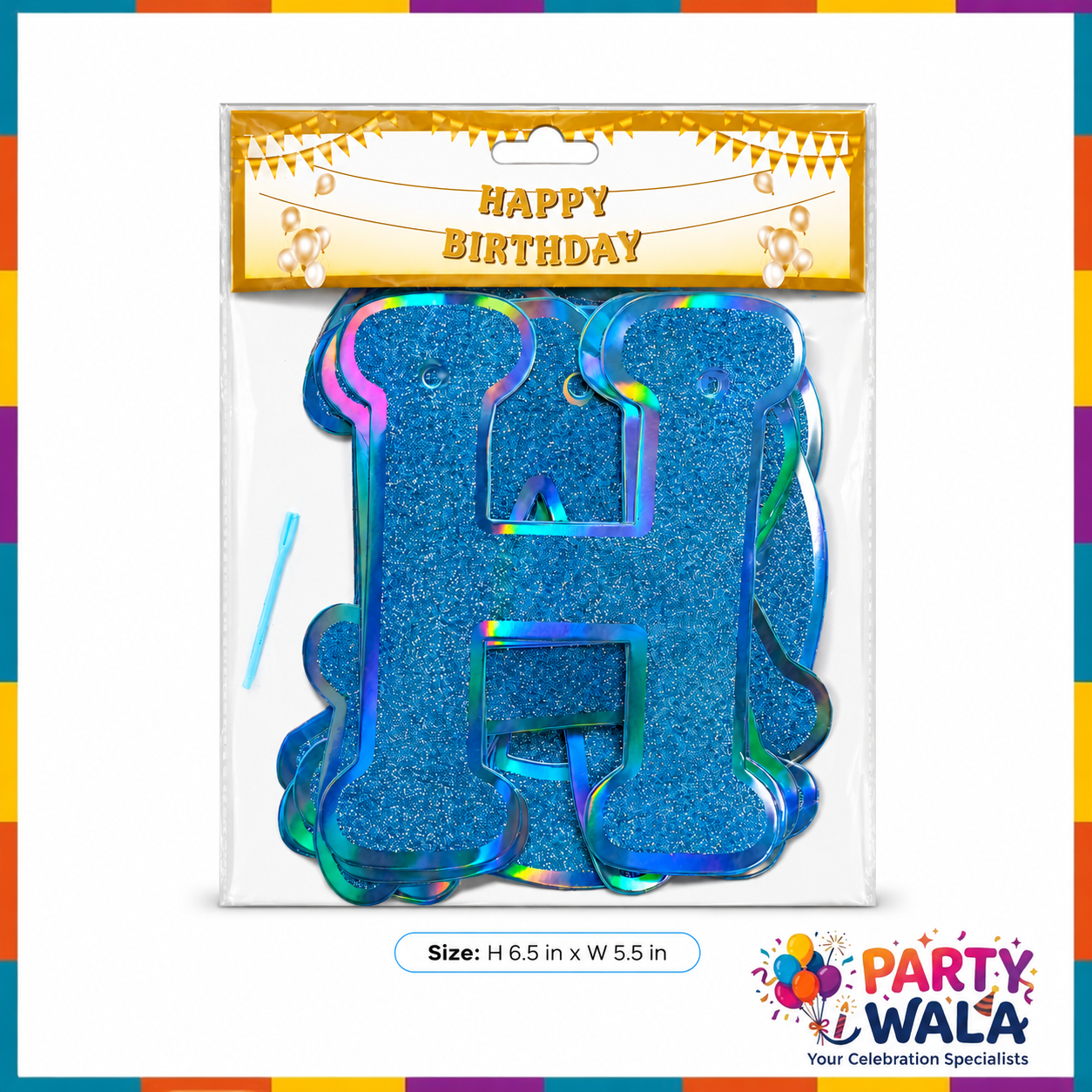 Glitter Birthday Banners
