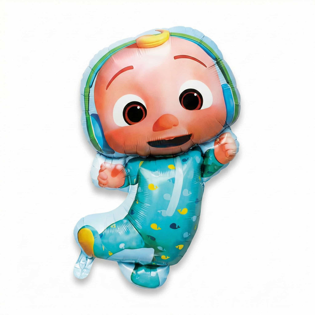 Cocomelon Theme JJ Boy Foil Balloon For Birthday Party and Event Decoration