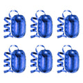 Blue Curly Ribbon for Balloons for Party and Gift Decoration (Pack of 6)