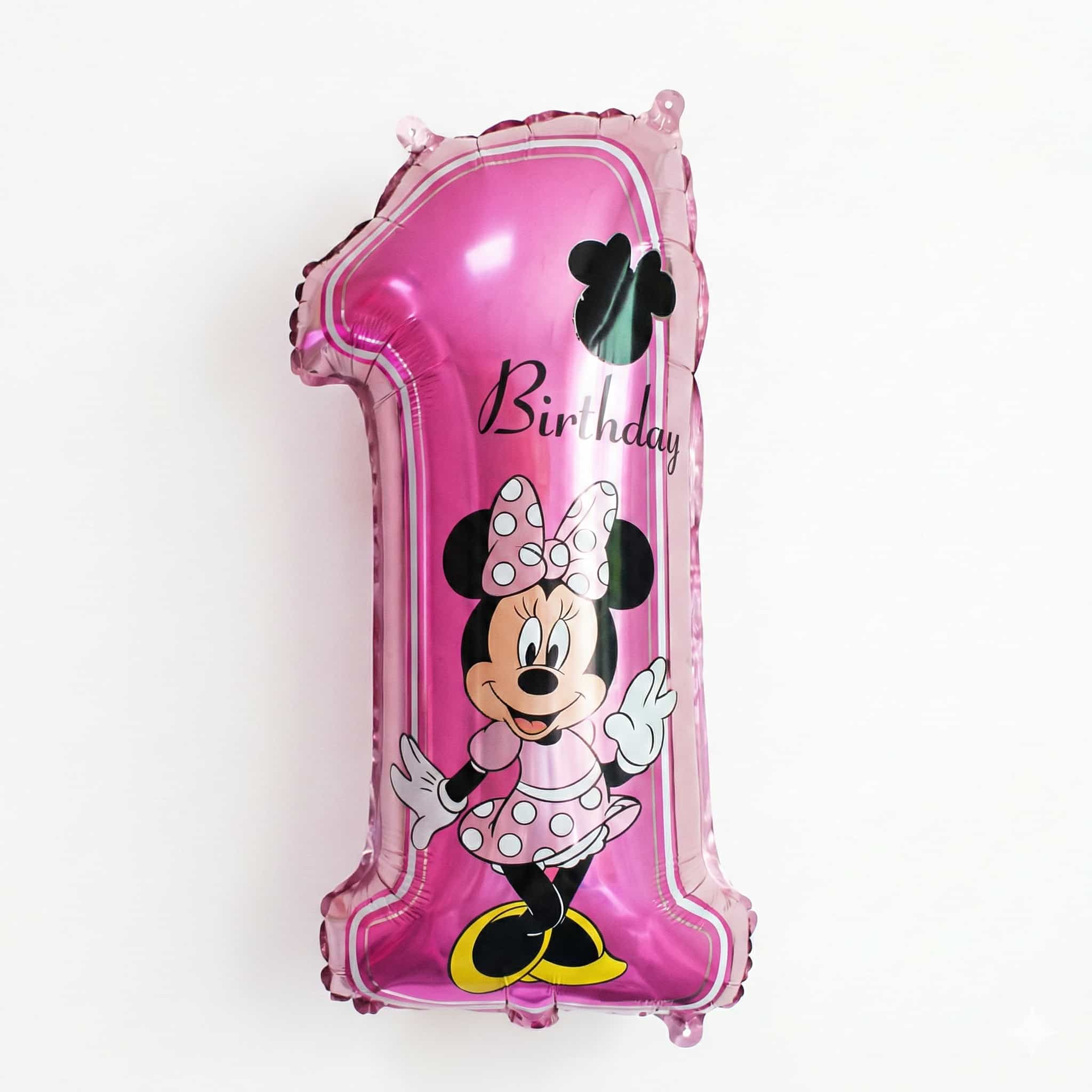 Disney Mickey Mouse Minnie Mouse Balloons 1st Kids Birthday 3D Large Foil