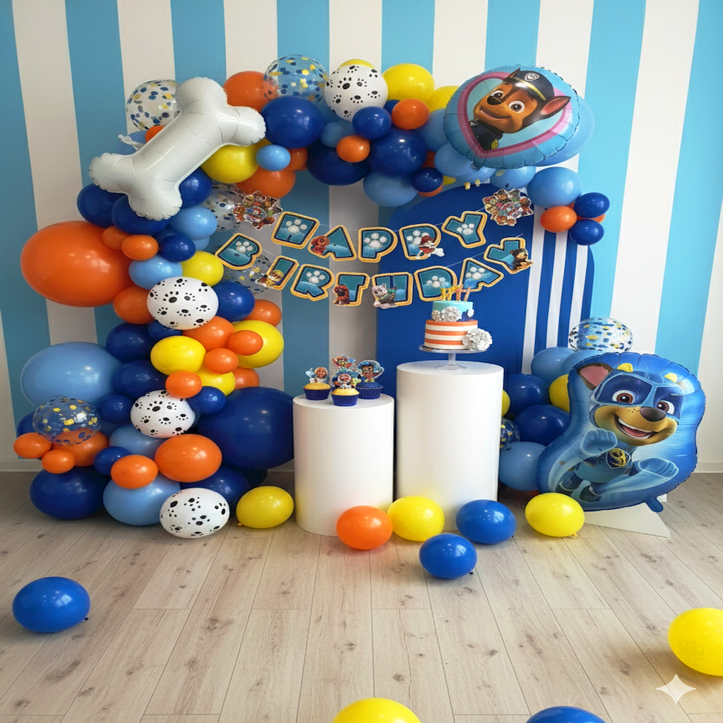 Dog Theme Birthday Party Bundle (70 Pcs) Item#YY-069