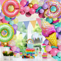 Donut Theme Birthday Balloon Kit for Girls/Baby shower (100 Pcs) Item#DM-23100