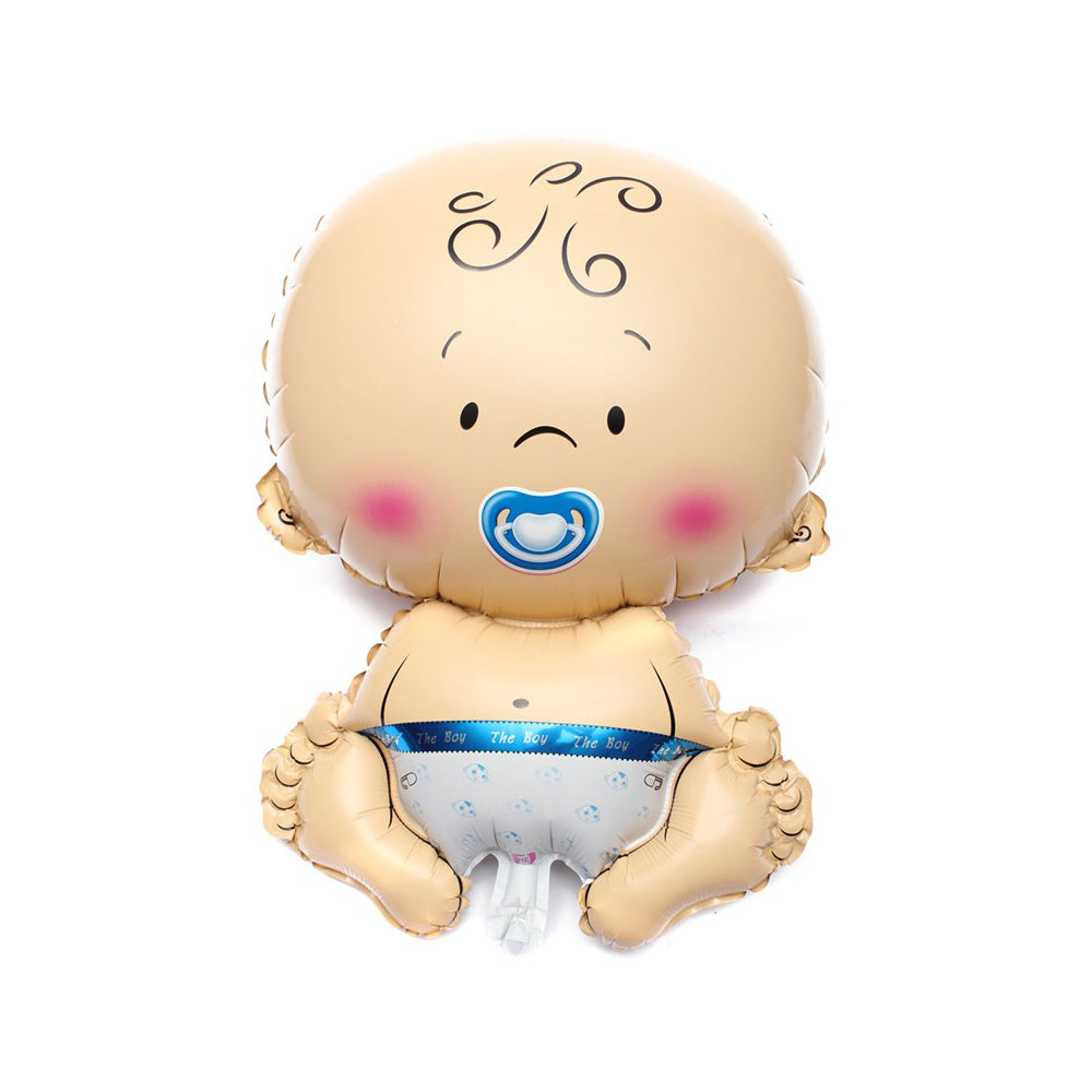 Baby Boy / Girl Shaped Foil Balloon For Baby Shower, Welcome Baby and Gender Reveal Party Decoration