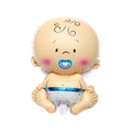Baby Boy / Girl Shaped Foil Balloon For Baby Shower, Welcome Baby and Gender Reveal Party Decoration