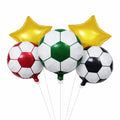 Football Themed Birthday Party Exclusive Foil Balloons  (5 pcs)