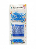 Happy Birthday Cake Topper Candles Set (Pack of 10)