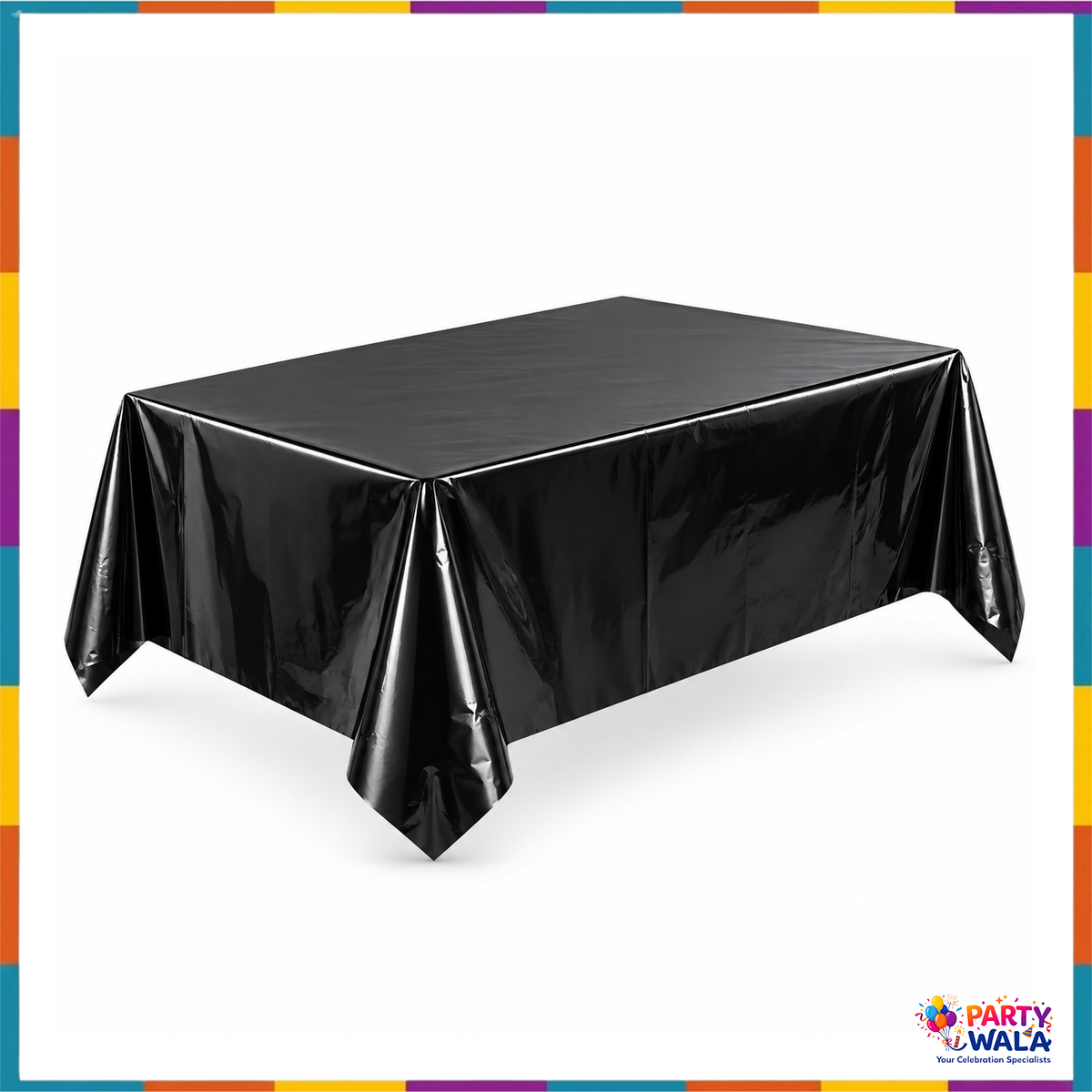 Aluminium Foil Table Cloth (137 x 183 cm) For Party Decoration and Celebration