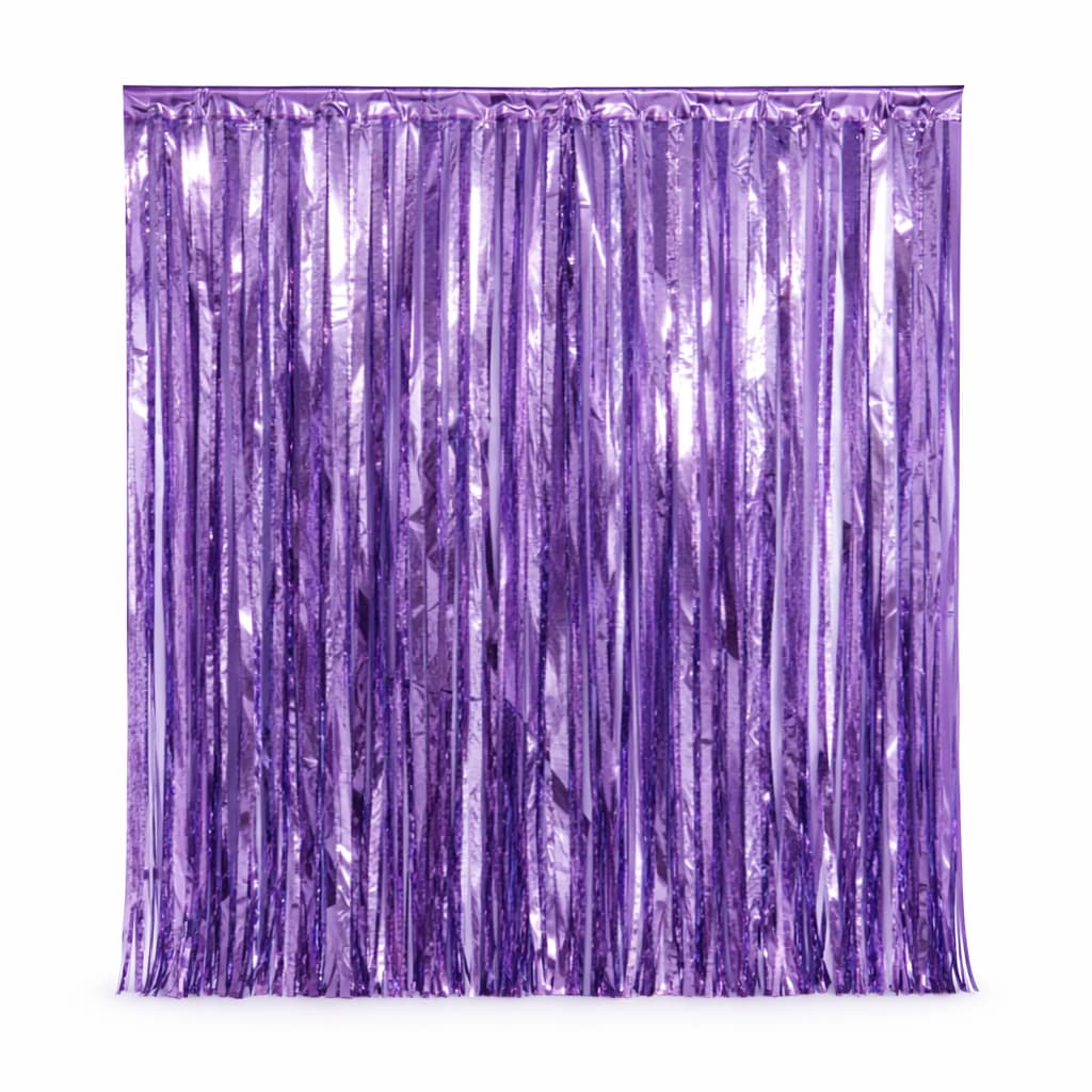 Fringes / Foil Curtains Best for Back Drop Wall Decoration for Birthday and Parties Celebration