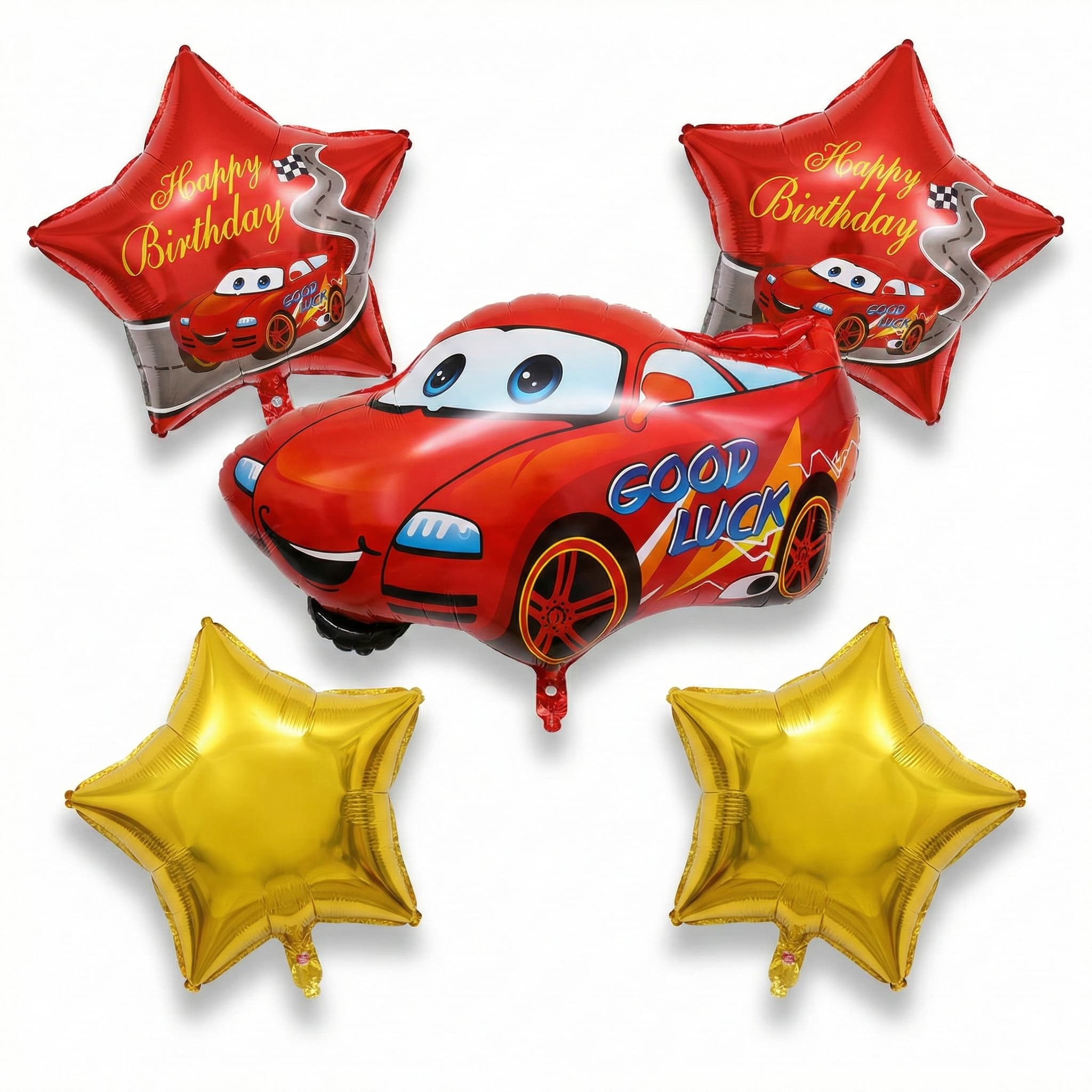 Lightning McQueen Car Shaped Foil Balloons For Car Theme Party Decoration and Celebration