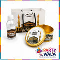 Islamic Favor Set (with Tin Box 250g) - Umrah Tabarruk Packaging
