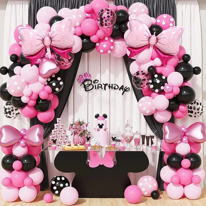 Mickey Mouse Minnie Mouse Birthday Theme Bundle (80 Pcs) - Party Wala