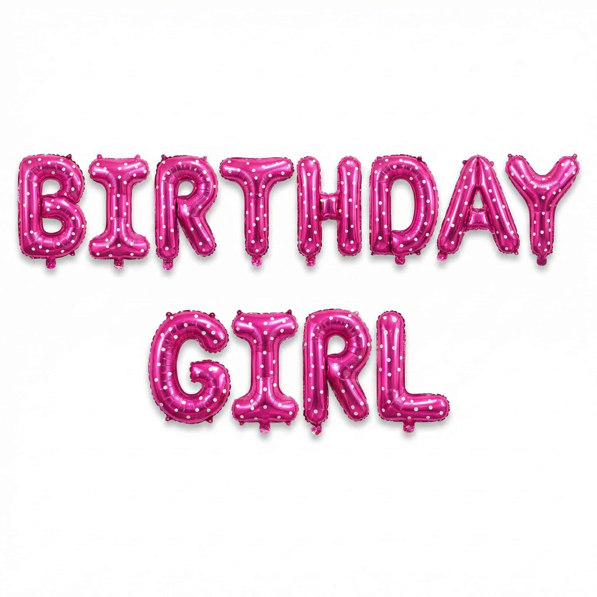 Birthday Boy / Girl Foil Balloons For Birthday Parties Decoration