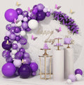Purple Balloon Garland Birthday Decoration Arch Kit (100 Pcs) Item#P-918