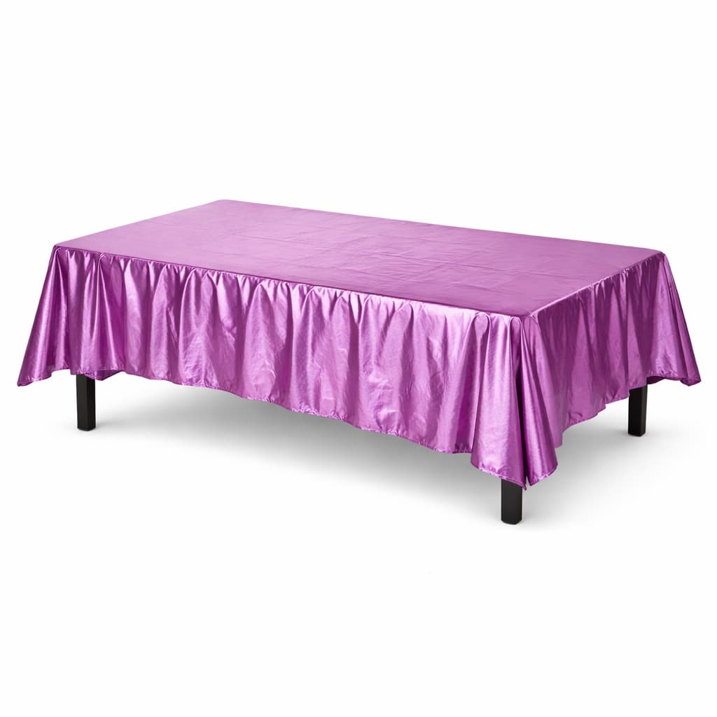 Aluminium Foil Table Cloth (137 x 183 cm) For Party Decoration and Celebration