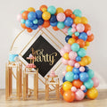 87 PC Rainbow Balloon Arch Kit For Birthday Party Celebration P:937