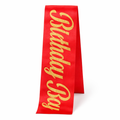 Birthday Boy Glittered Sash For Birthday Party Event and Celebration