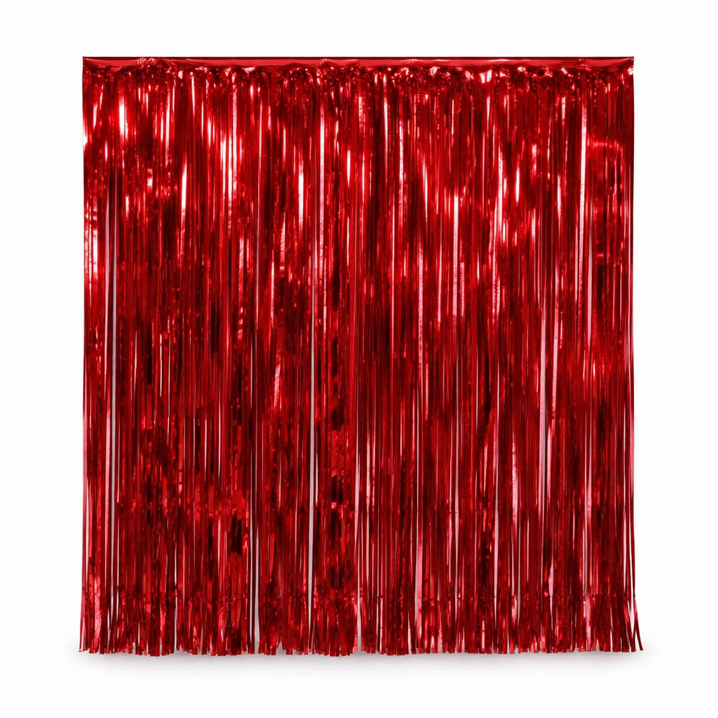 Fringes / Foil Curtains Best for Back Drop Wall Decoration for Birthday and Parties Celebration