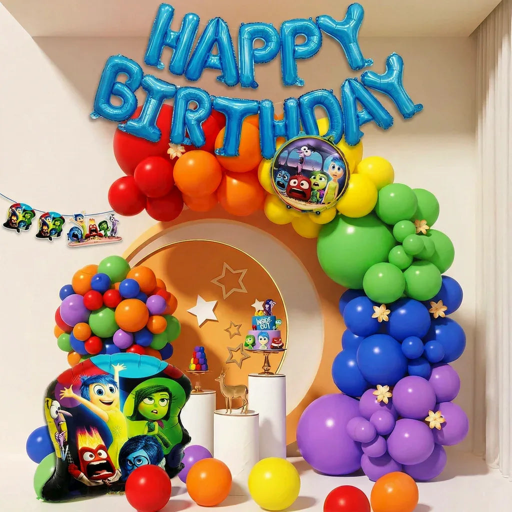 Royal Blue Silver Birthday Celebration Decoration Kit (60 Pcs) - Party Wala