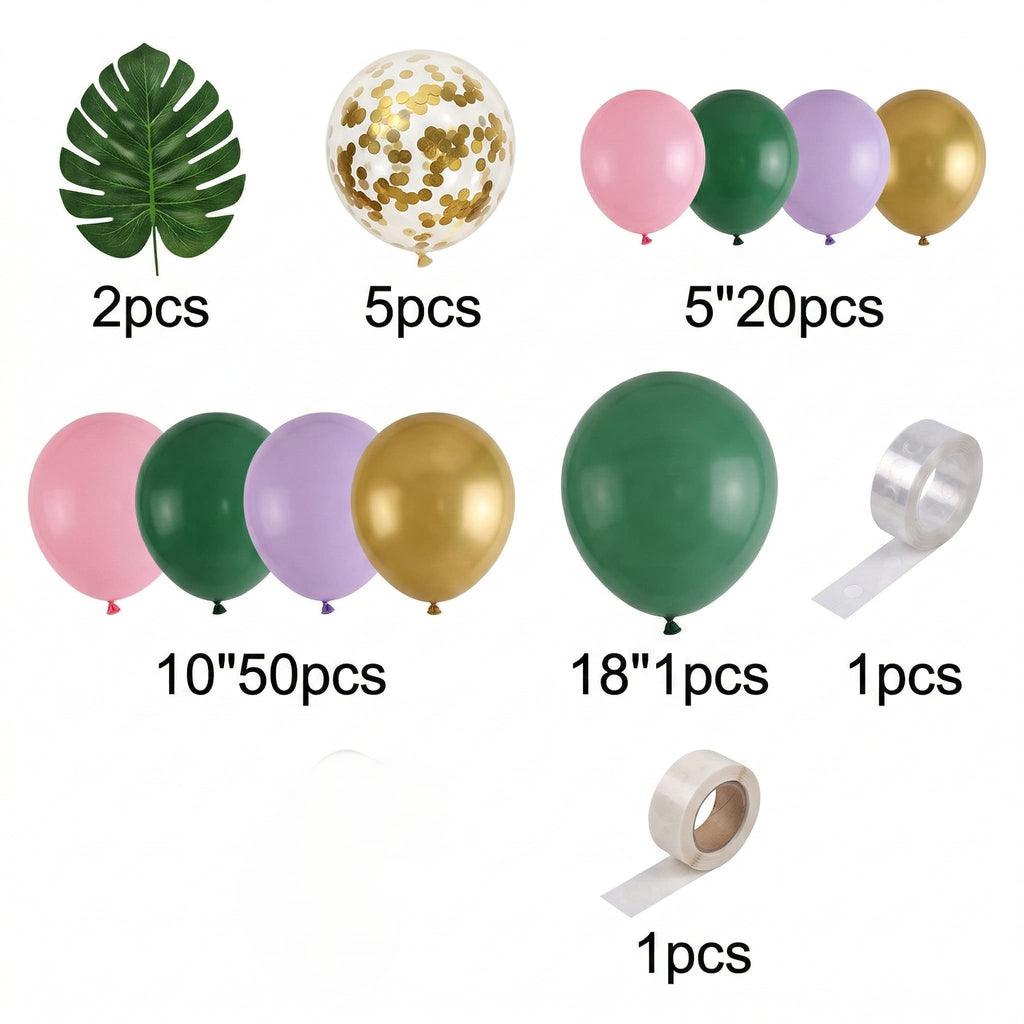 Sage Green Pink Balloon Garland Arch Kit For Birthdays, Baby Showers, And Weddings P-927