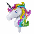 Unicorn Head Theme Foil Balloons For Unicorn Theme Birthday Party Decoration and Celebration