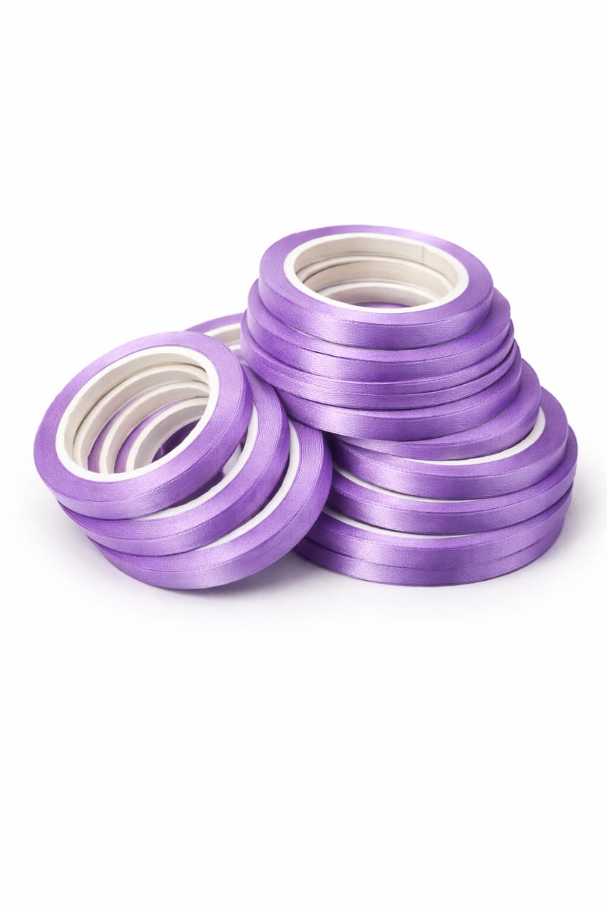 22m/Roll 10mm Silk Satin Ribbons for Crafts Gift Wrap Party Wedding Decorative